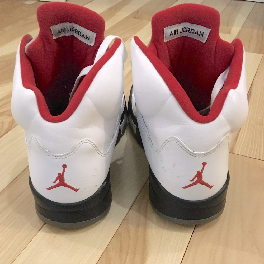 Air Jordan Retro 5 Fire Red Men’s Size 10.5 - Picture 5 of 12